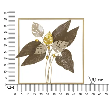 Panel ścienny BROWY 50,2x5,1x50,2 cm